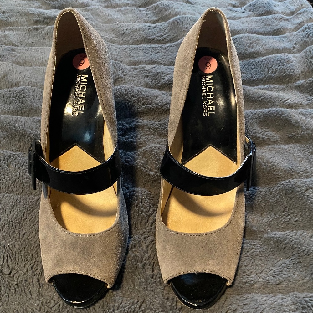 Michael Kors Peep-toe Mary Janes